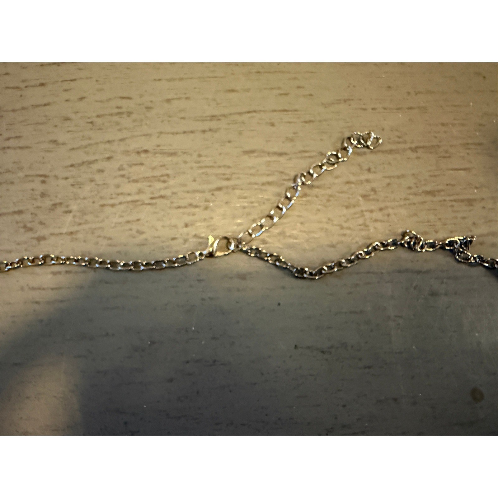 Paparazzi Gunmetal Textured Teardrop Pendant Necklace and Earring Set Long Chain