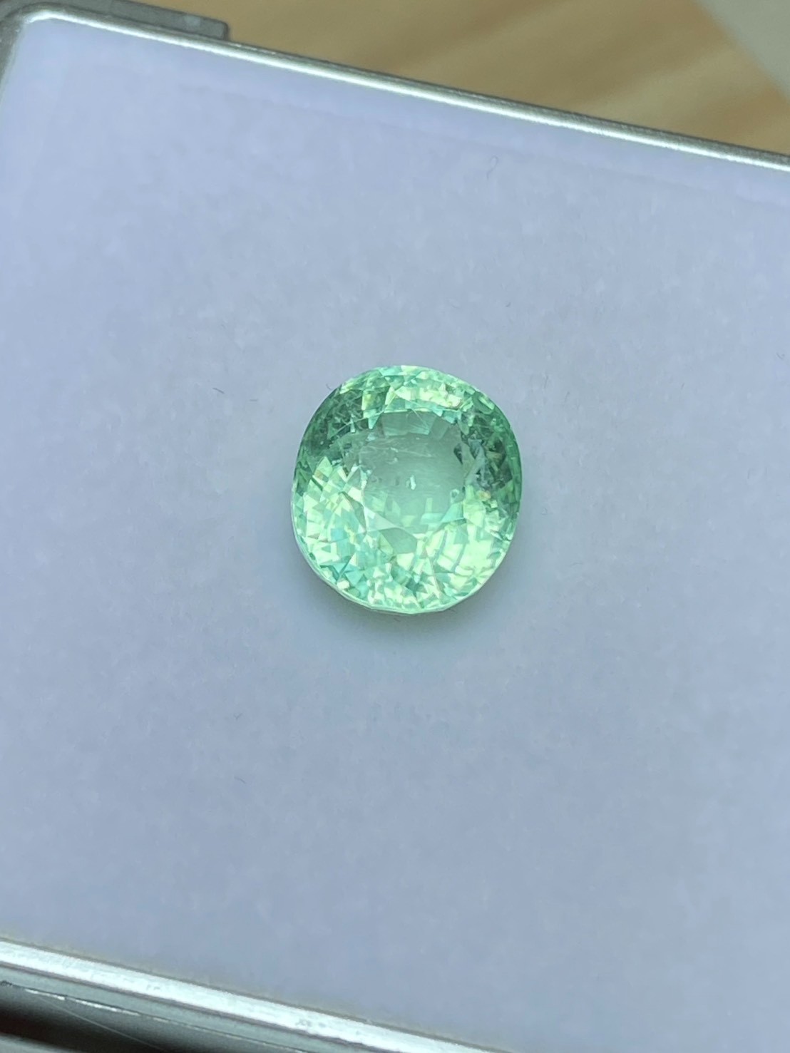 [jerseychou]Natural Paraiba Tourmaline 7.22ct , AIGS
