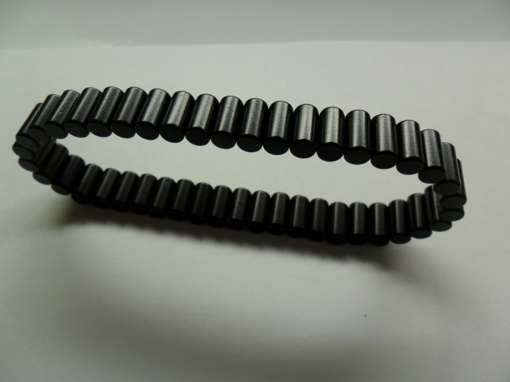 NEODYMIUM MAGNETIC THERAPY BRACELET – TWO IDENTICAL BRACELETS 5 X 12MM N38