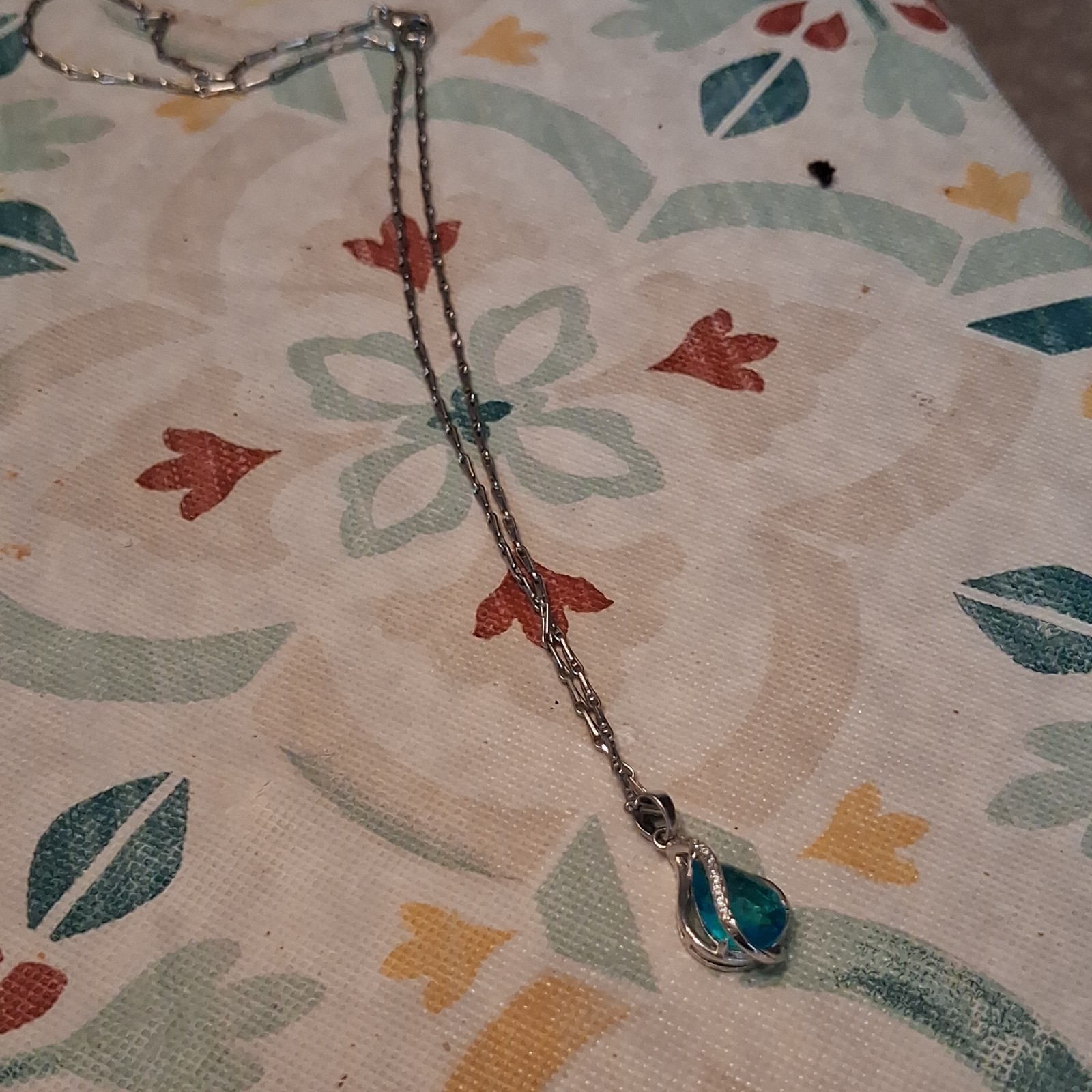 Silver Tone Chain Necklace Metal Fashion Jewelry No Stone Simple Undated Era