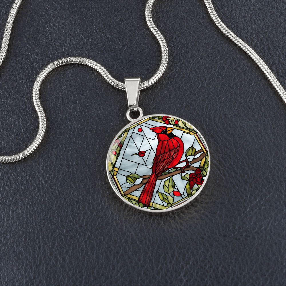 Cardinal Engraved Necklace – Personalized Gift for Any Occasion