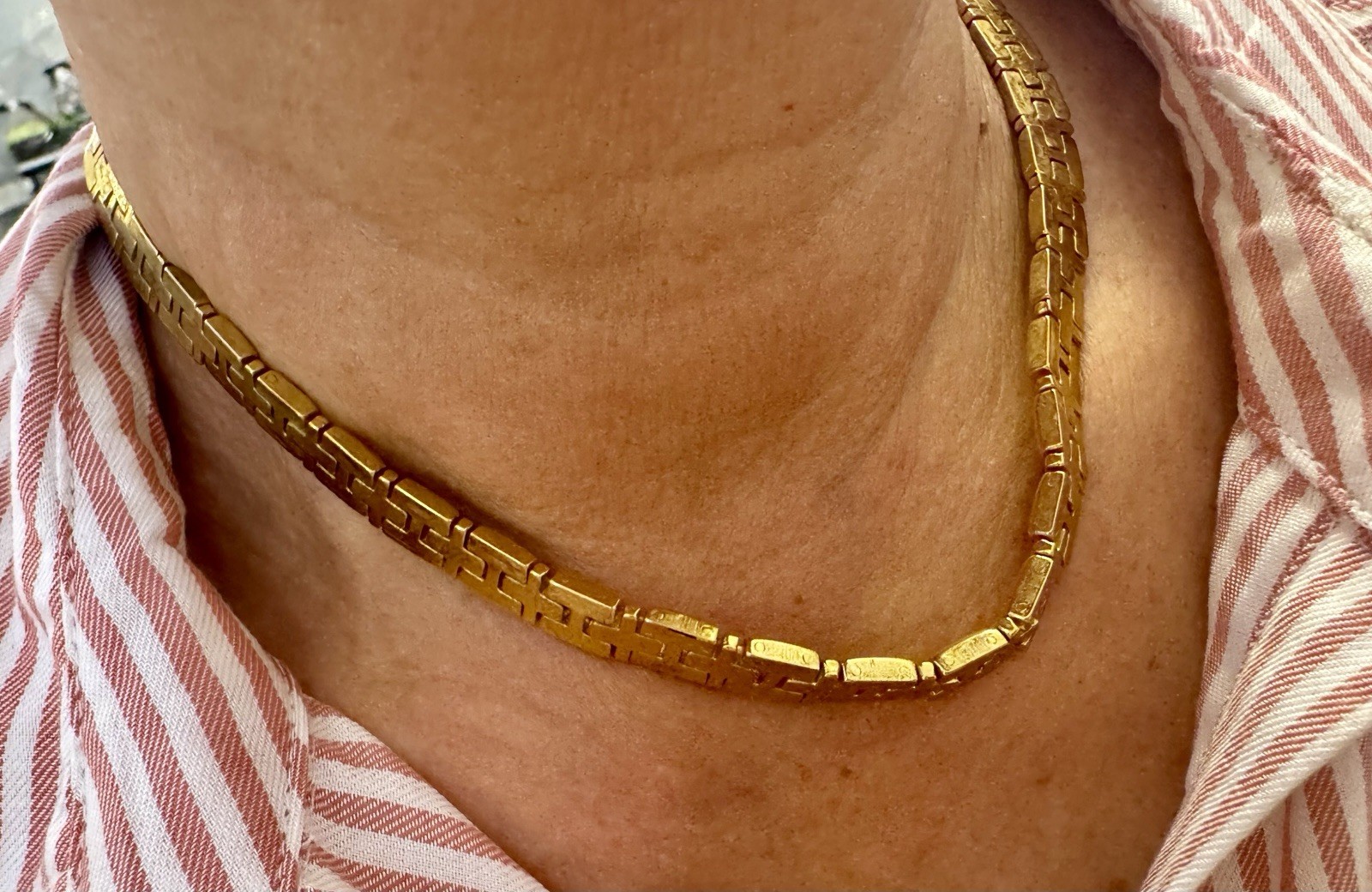 Gold Plated Custom Name Necklace Personalized