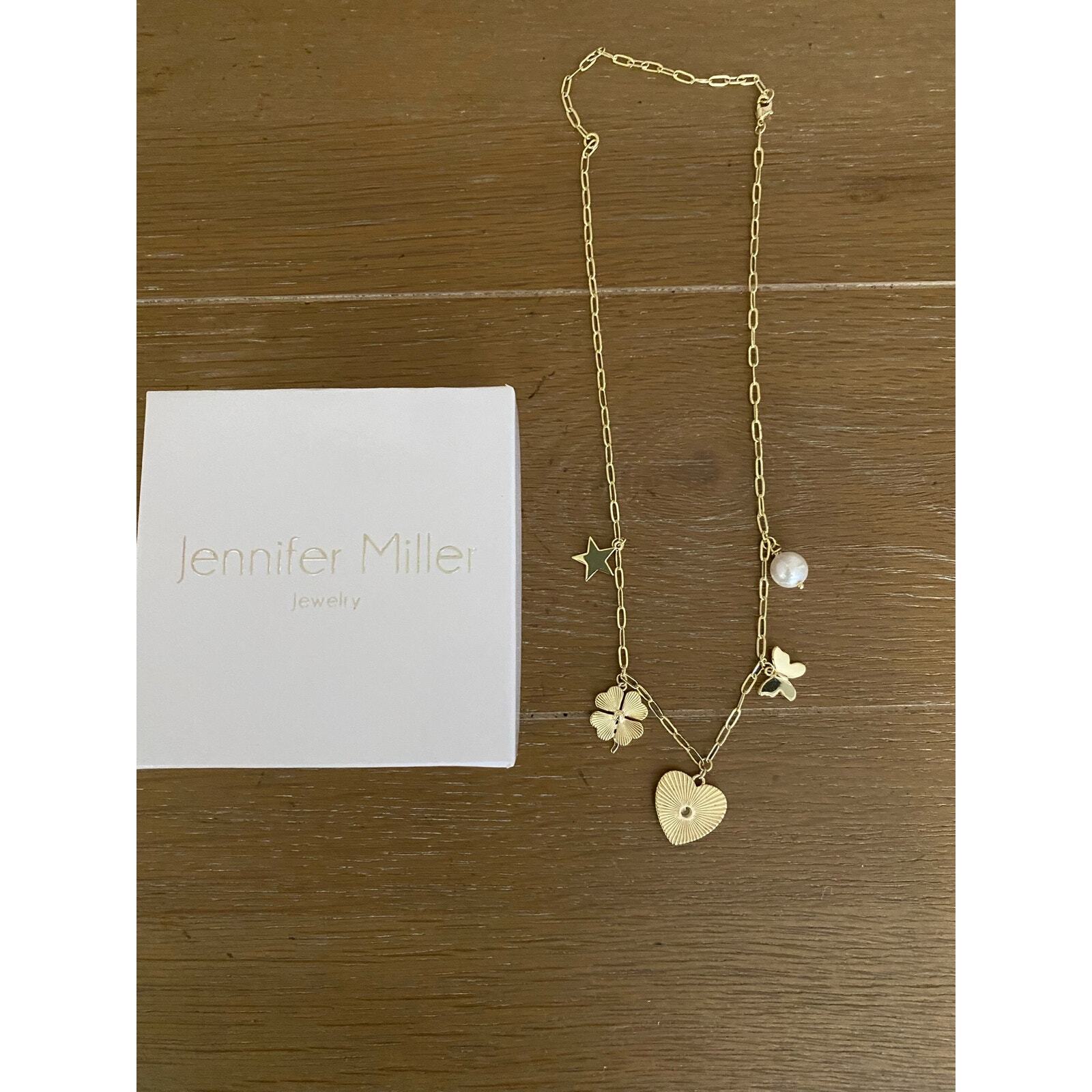 NEW Jennifer Miller Heart charm necklace
