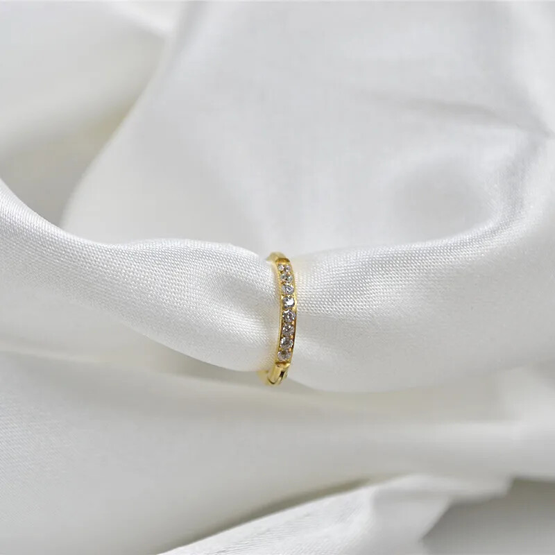 20Pcs 1.2mm 1.6mm CZ Hoop Ring Earring Piercing Ear Helix Cartilage Ear Stud HOT