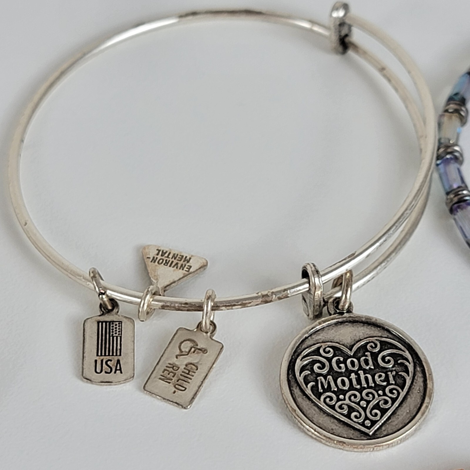 ALEX AND ANY L+D Expandable Bangle Bracelet Lot of 6 Mixed Materials