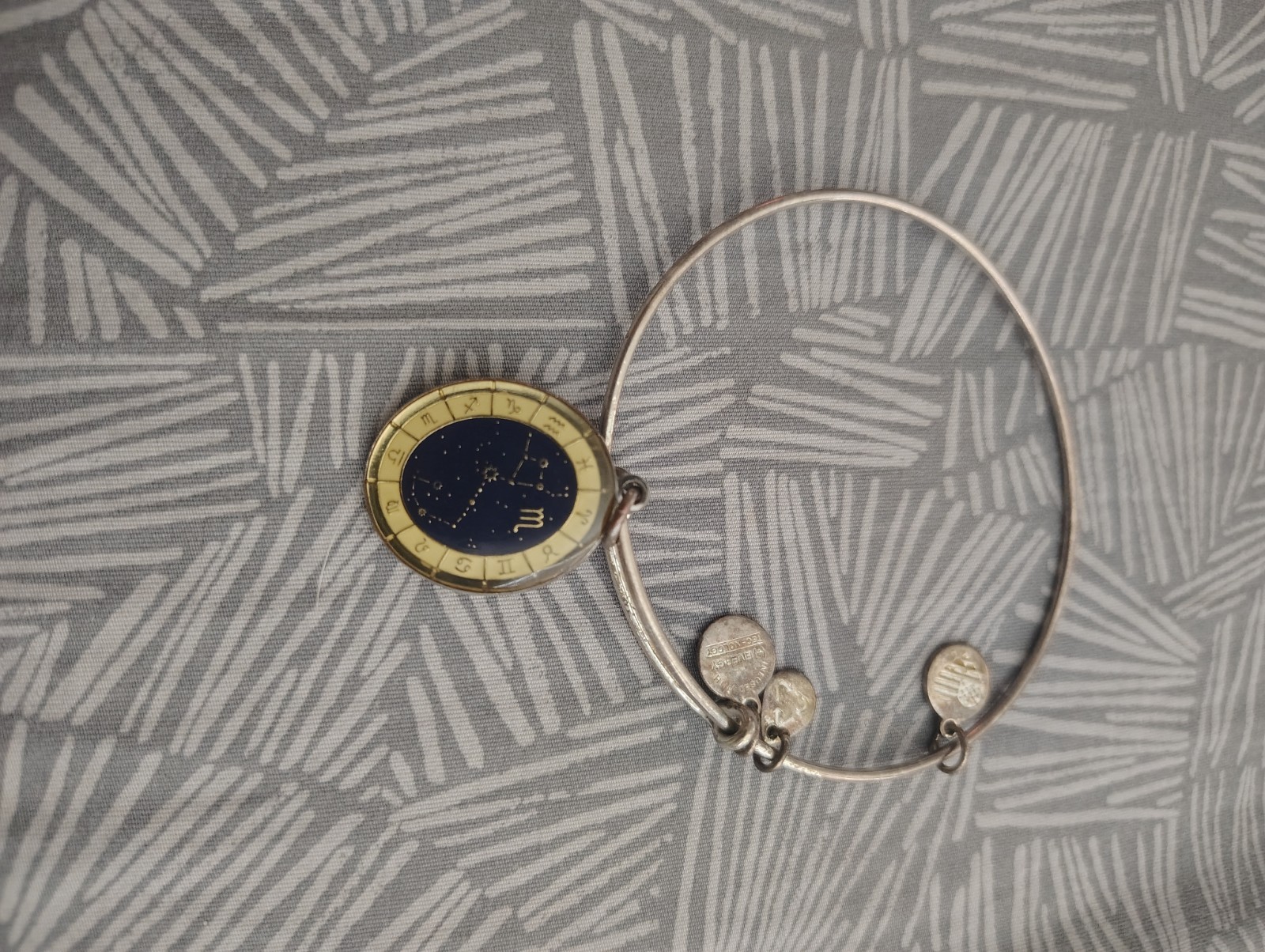 ALEX AND ANI Silver Adjustable Charm Bangle Bracelets Lot of 9, Assorted Themes