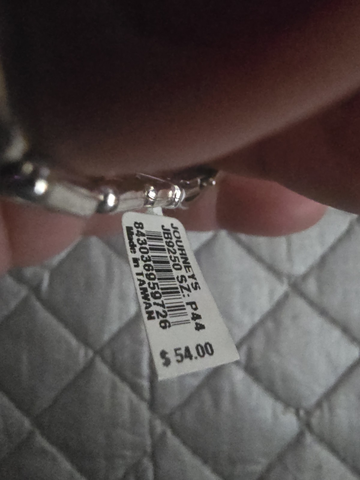 Brighton Silvertone ‘Love’ Bracelet 8-inch
