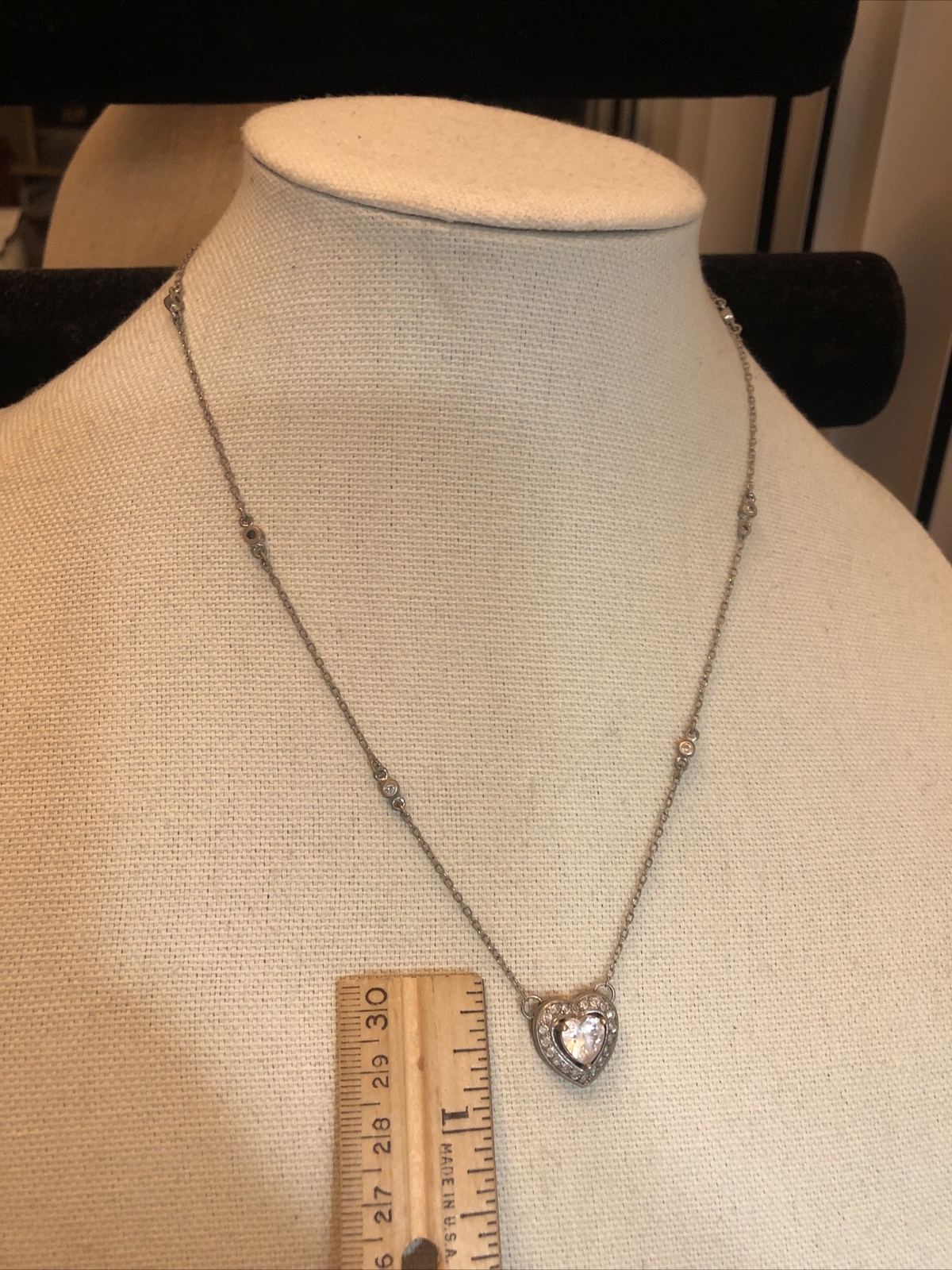 4. Vintage 925 Sterling Silver Mixed materials Chain Necklaces Lot of 8, 37g