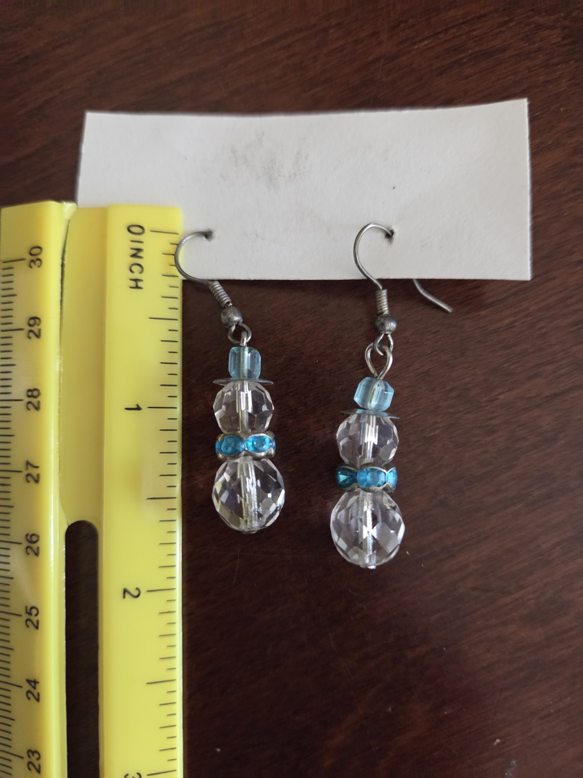 Christmas Earring Lot: Crystal Snowman Pearl Snowman Dog with Bone Bell Earrings