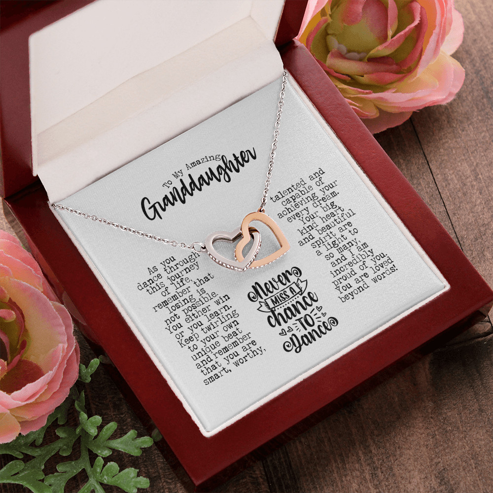 To My Granddaughter Dancer Gift