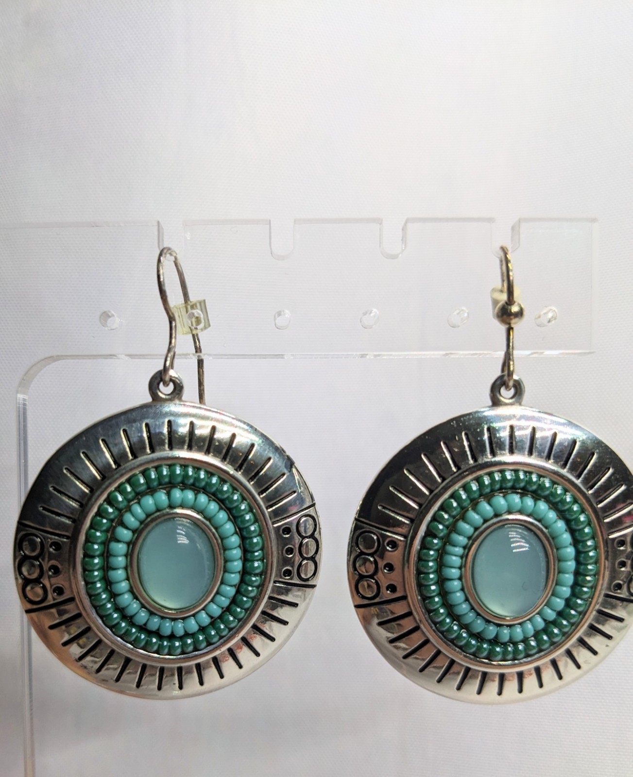 Brighton Vista Earrings And Bracelet W/ 1″ Extender And Branded Dust Bag, SCARCE
