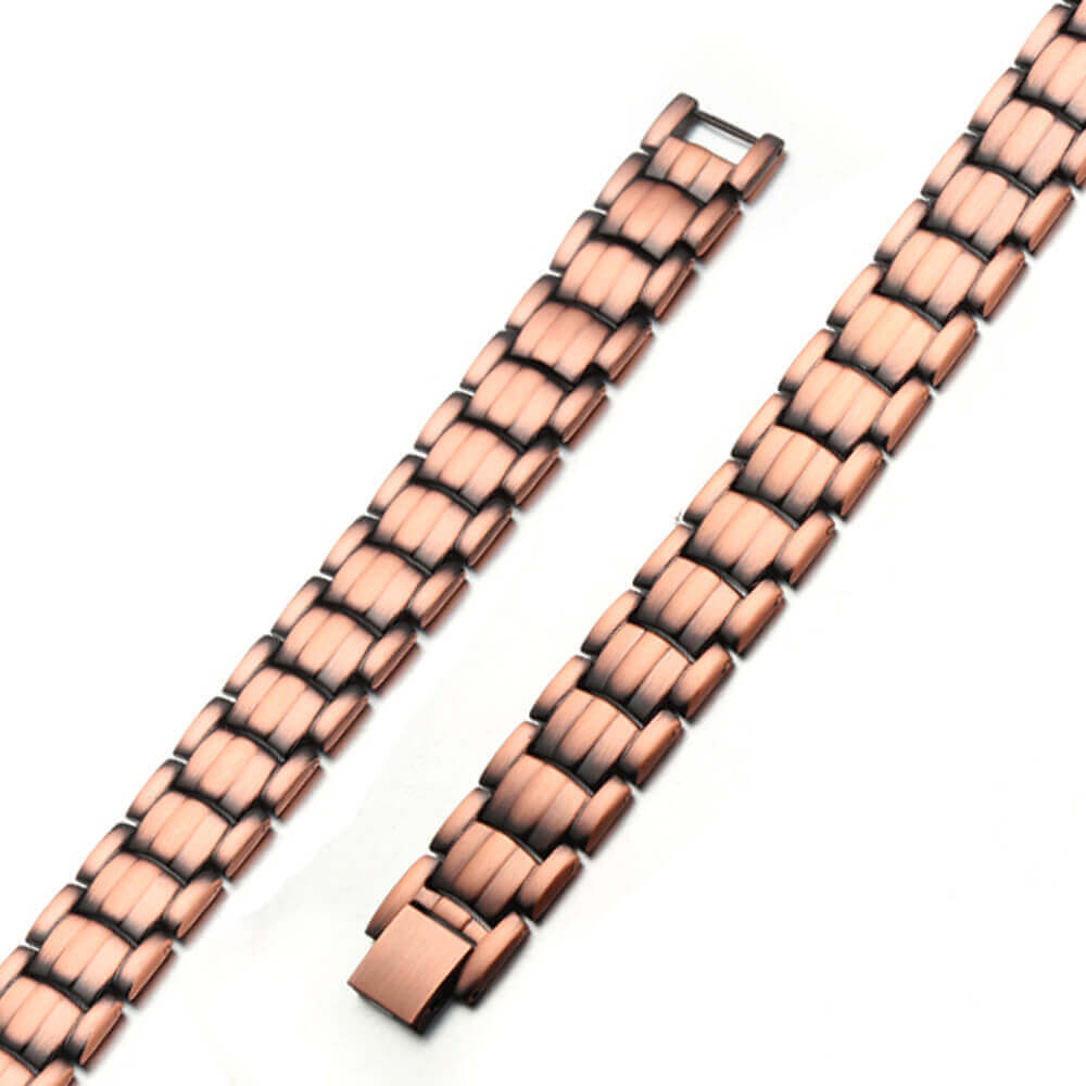 Gorgeous Pure Copper Magnetic Bracelet Men Women Arthritis Pain Relief Energy RX