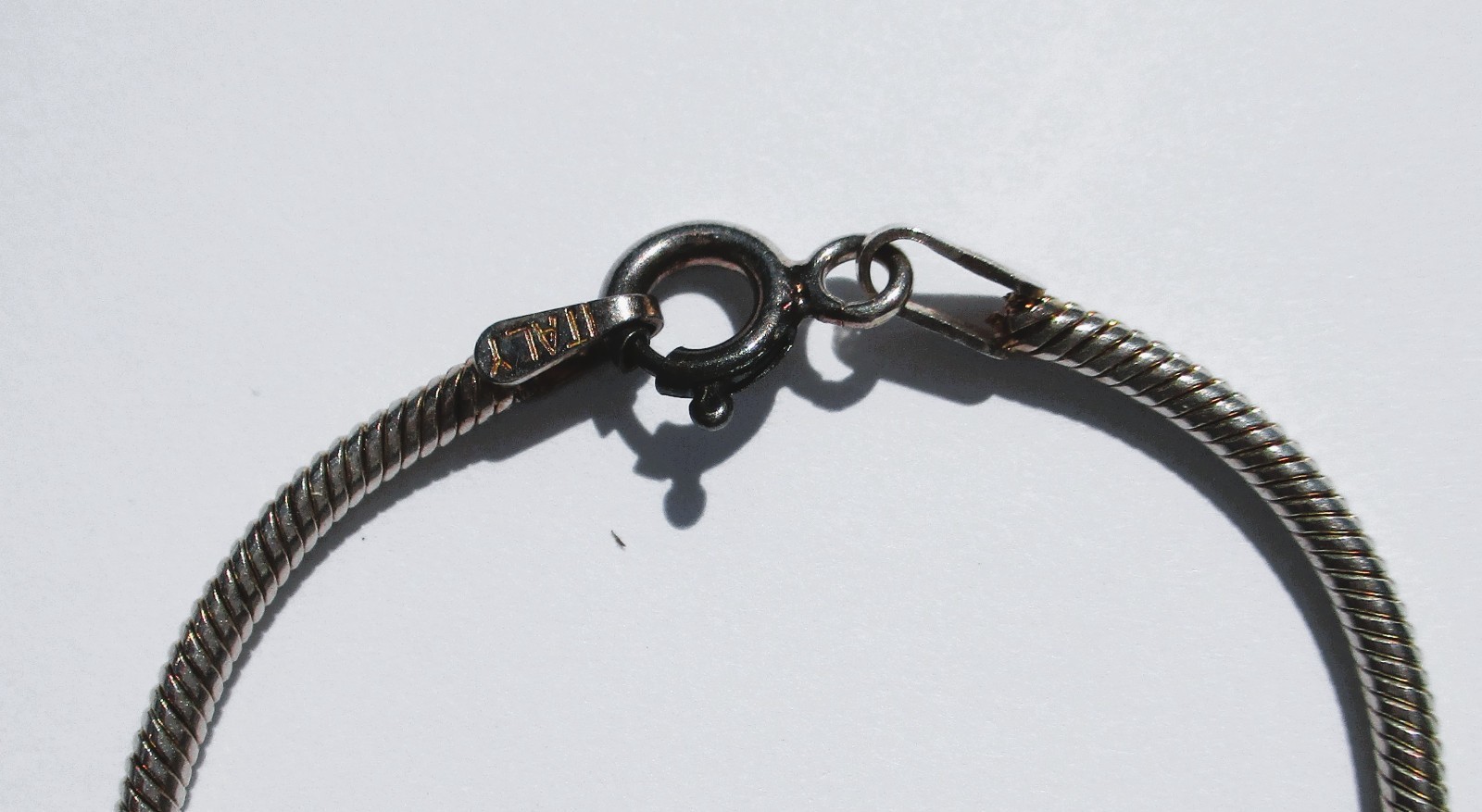 Sterling Silver Women’s Snake Bracelet 7 inch