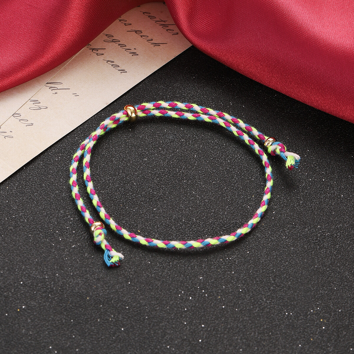 10Pcs Handmade Wrap Friendship Braided Bracelet for Women Colorful Wrist Cord US