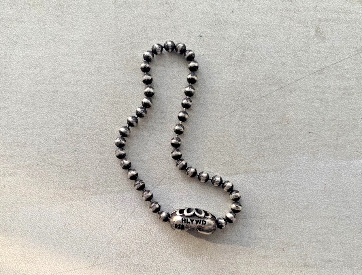 Good Art Hlywd Triple Cutout Rosette Ball Chain Bracelet – Sterling Silver