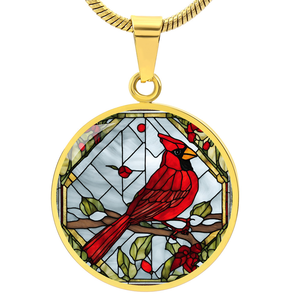 Cardinal Engraved Necklace – Personalized Gift for Any Occasion