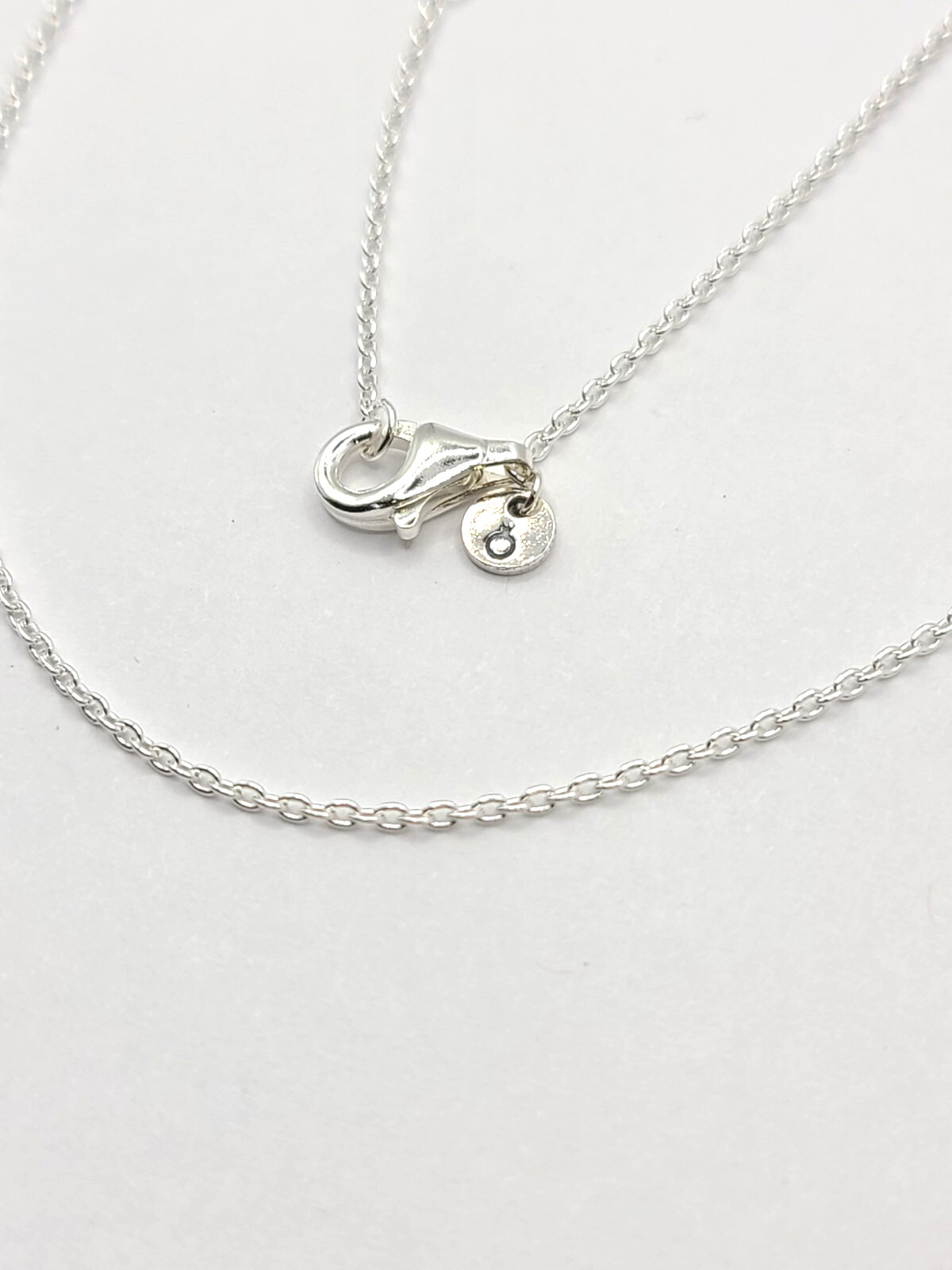 Authentic Pandora #590515-45 Chain Necklace Sterling Silver Adjustable 17in