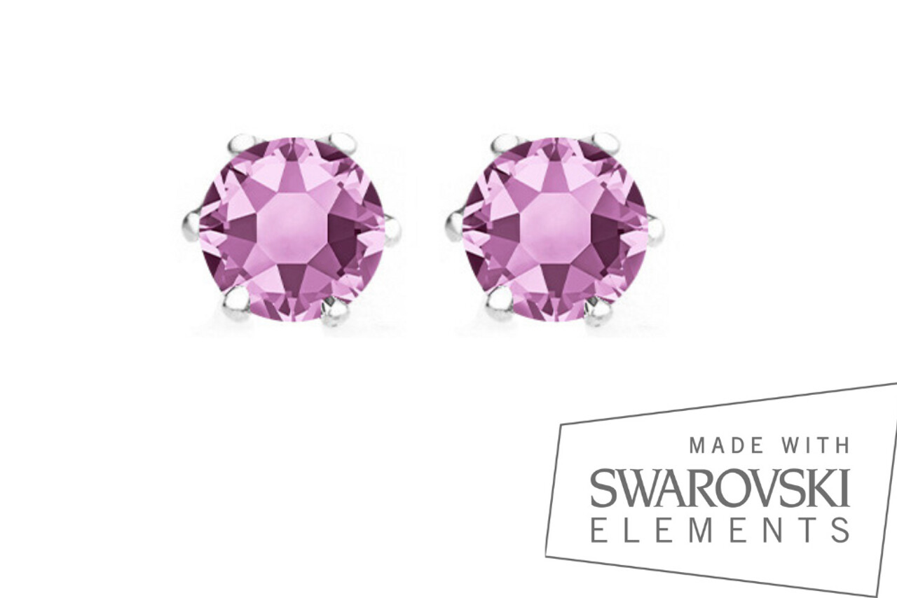 2 carat total weight – Made With Swarovski Elements – You Pick Color