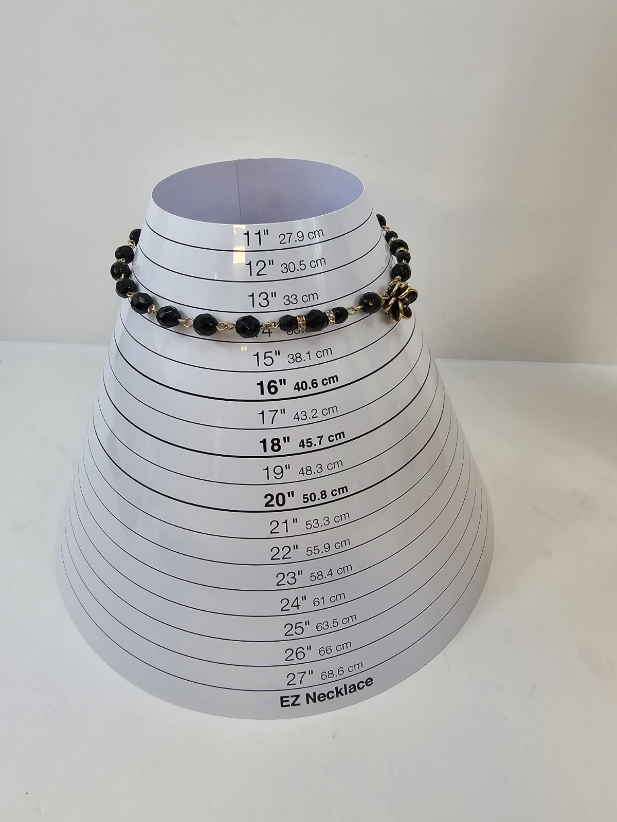 Gold Filled Beaded Black Collar Black and Gold Choker Necklace With Flower