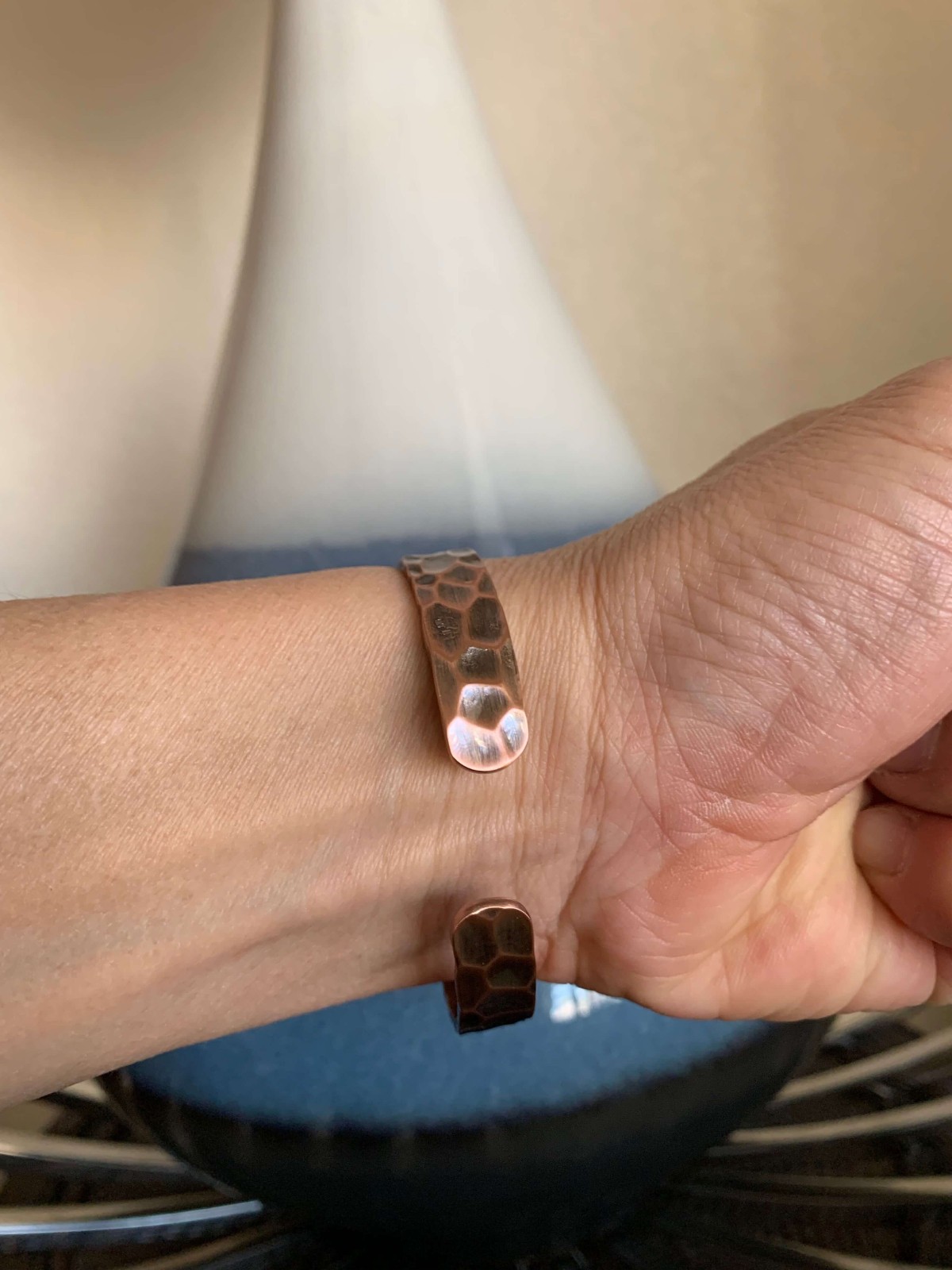 Gorgeous Pure Copper Magnetic Bracelet Bangle Arthritis Pain Relief Men Women RX