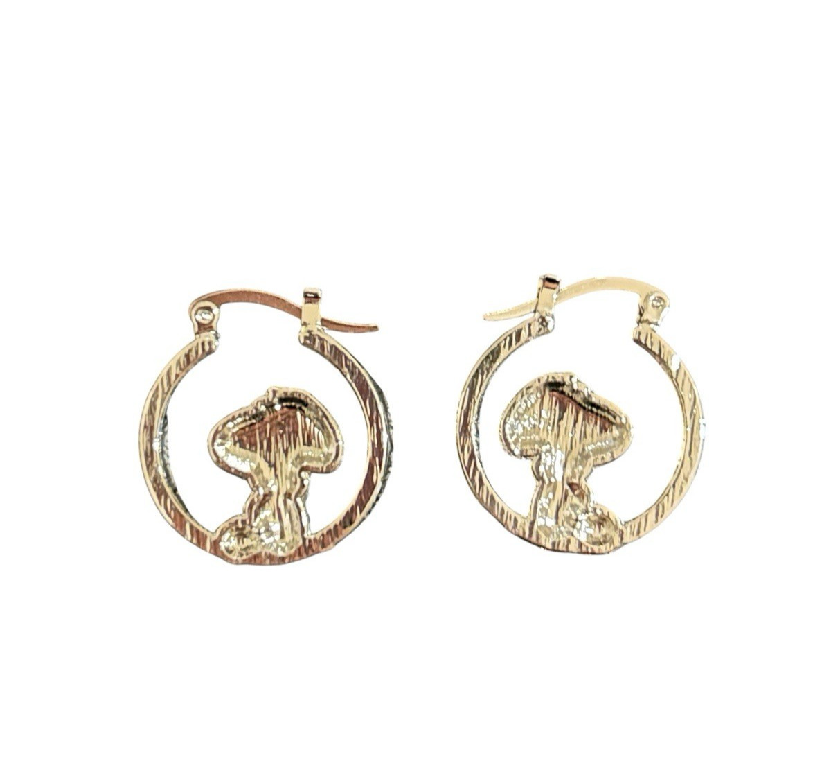 Cute Woodstock Friend Snoopys Hoop Earrings Clip Dangle Gift Earring 1 Pair Set