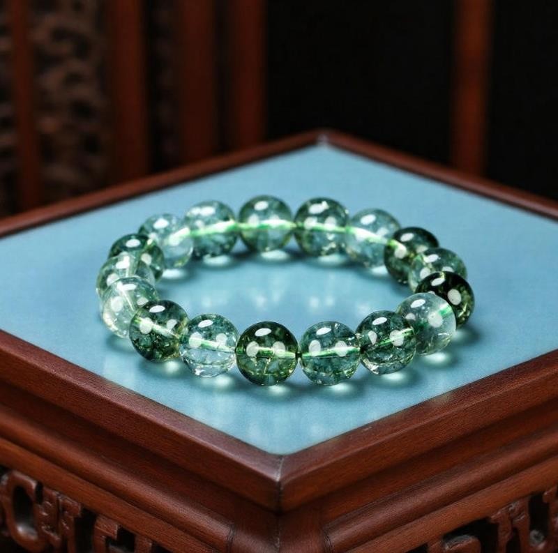 Girl Mothers Lady Women Phantom Crystal Beads Bracelet Jewelry Gift Box DD150