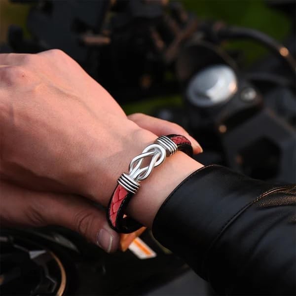 To My Son Gift for Son Bracelet Love from Mom, Dad Forever Birthday, Graduation