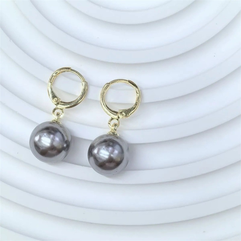 Geometric Round Clip on Earrings No Piercing Non Pierced Minimalist Ear Clips