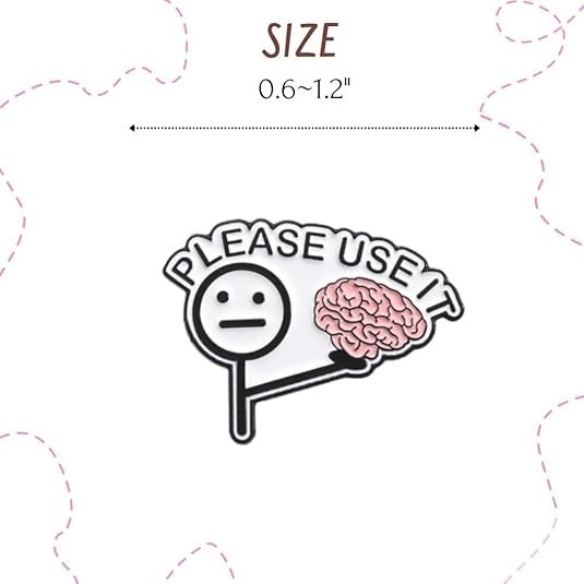 16PC Funny Enamel Pins Pin for Adults Hat Jacket Backpack Bags Button Lanyard As