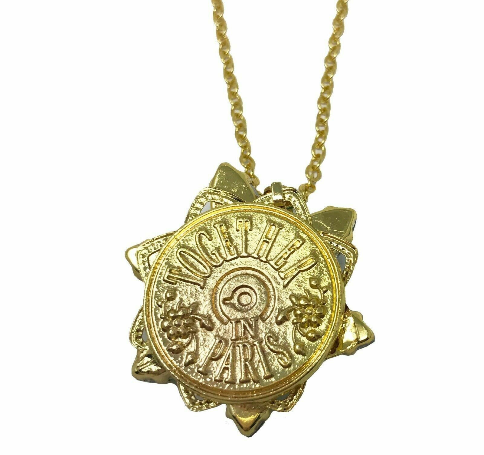 ANASTASIA NECKLACE Inspired Engraved Together In Paris NEW