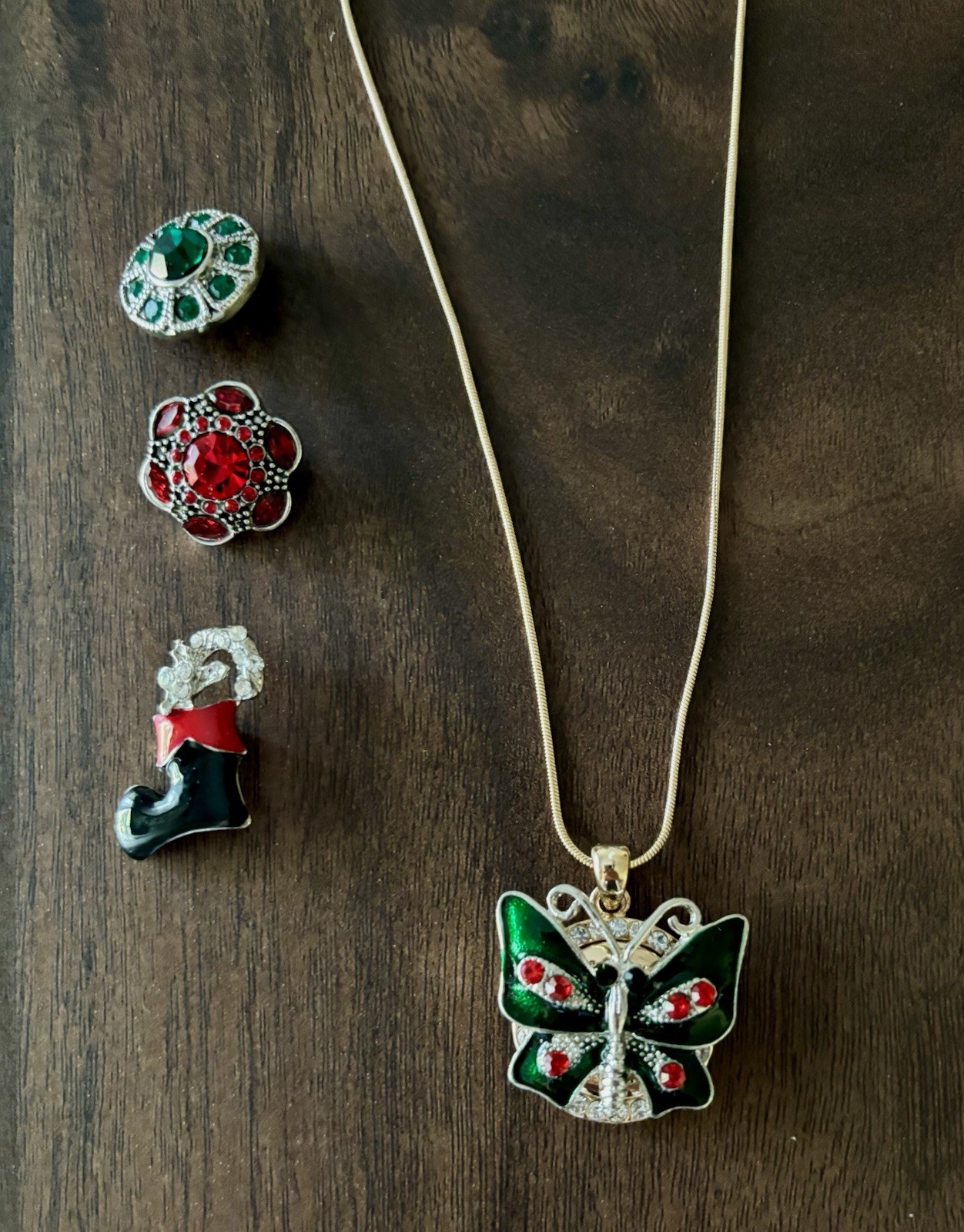 Christmas Ginger Snaps Interchangeable Snaps Holiday Lot