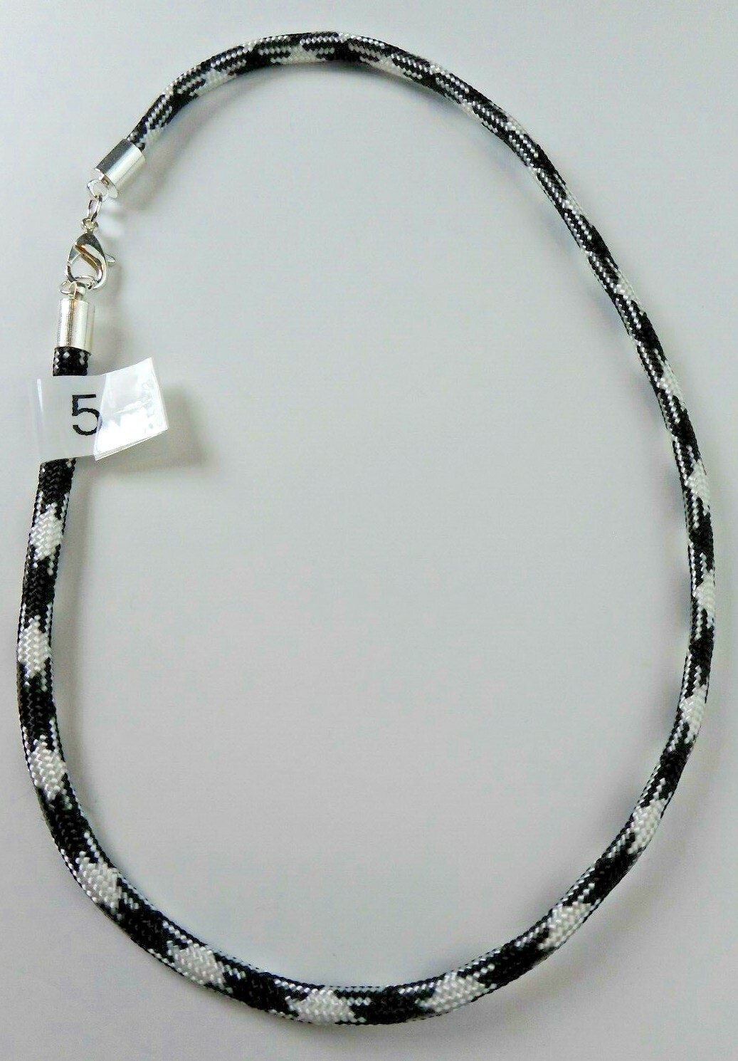 Braided Choker Necklace Bracelet Anklet Silver Lobster Clasp Paracord 4mm USA