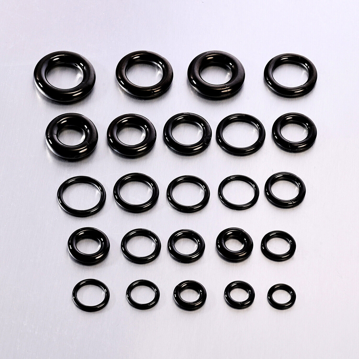 1 Pc Surgical Steel Punk Large Gauge Earrings Nose Septum Ring Piercing Jewelry