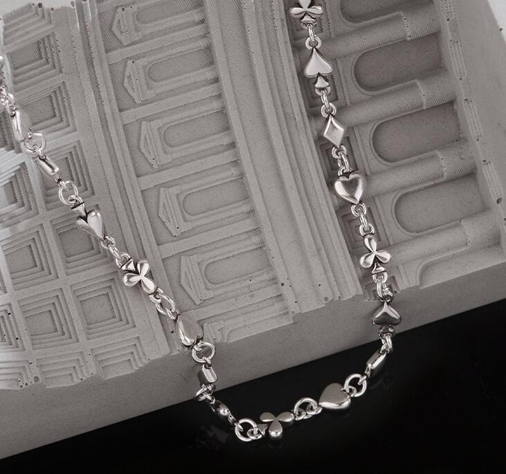 925 Sterling Silver Necklace Handmade Beautiful SPECIAL Unique Design Chain