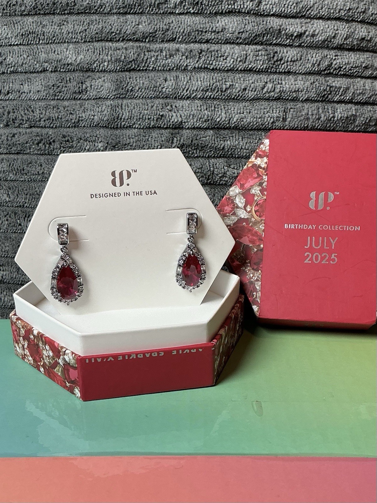 BP 2025 July Birthday Collection “Hope of Happy Tears” Earrings