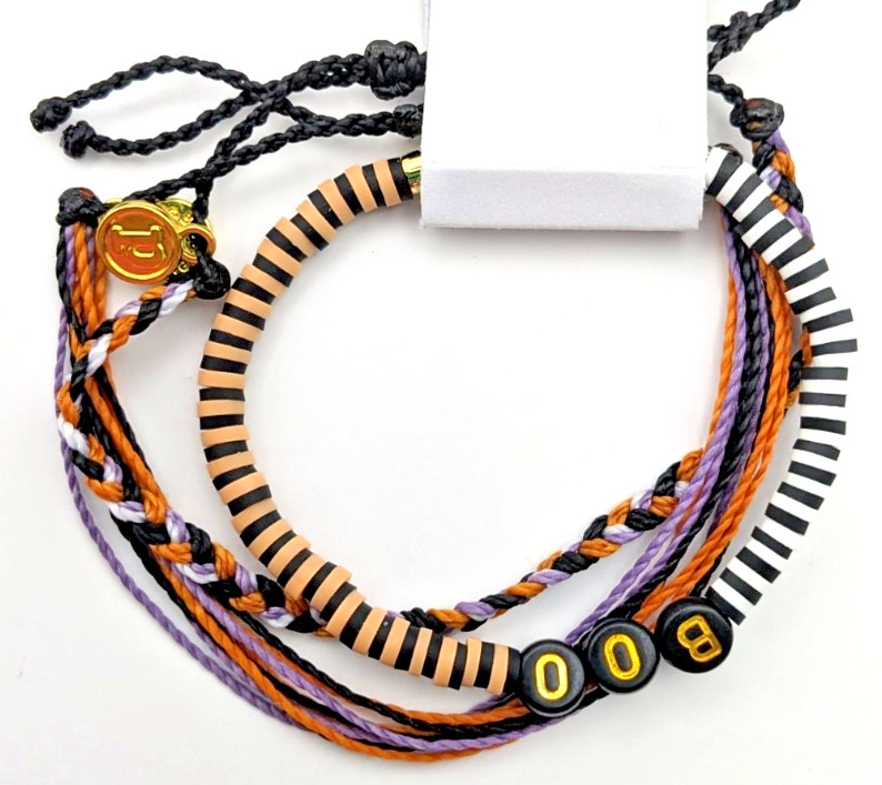 Pura Vida Bracelet Monthly Club Hey Boo Oct 2024 Friendship Beach Jewelry NWT