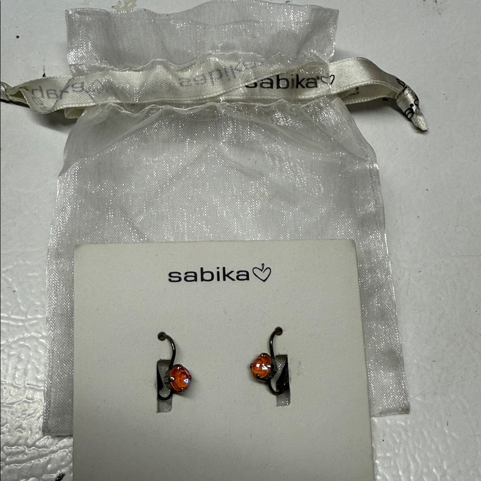 Sabika Crystal Drop Earrings NEW