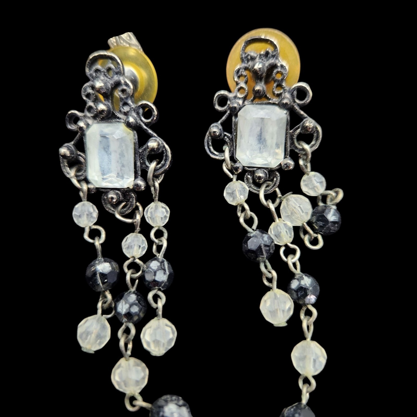 20 Pair Earring Lot Various Styles & Materials Dangle Stud & Novelty SEE DESC.