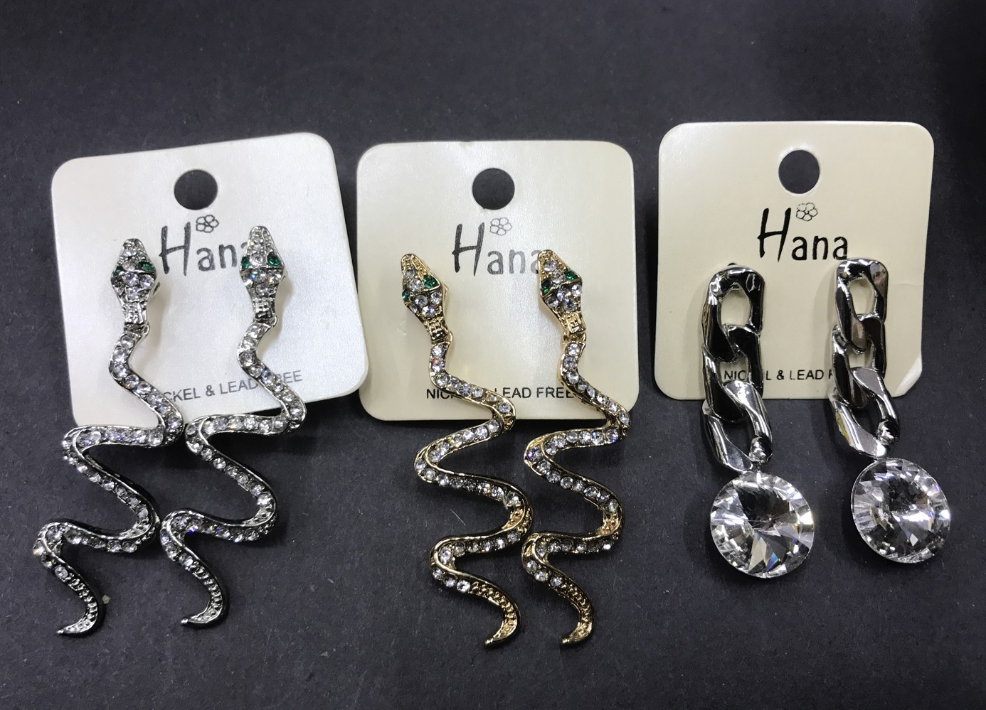Wholesale high quality Jewelry lot 10 pairs crystal rhinestone stud Earrings