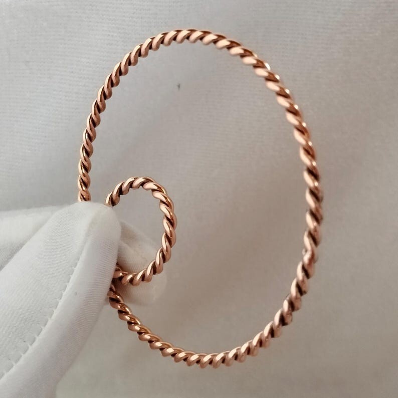 Copper Magnetic Bracelet Arthritis Pain Therapy Energy Cuff Bangle Men & Women