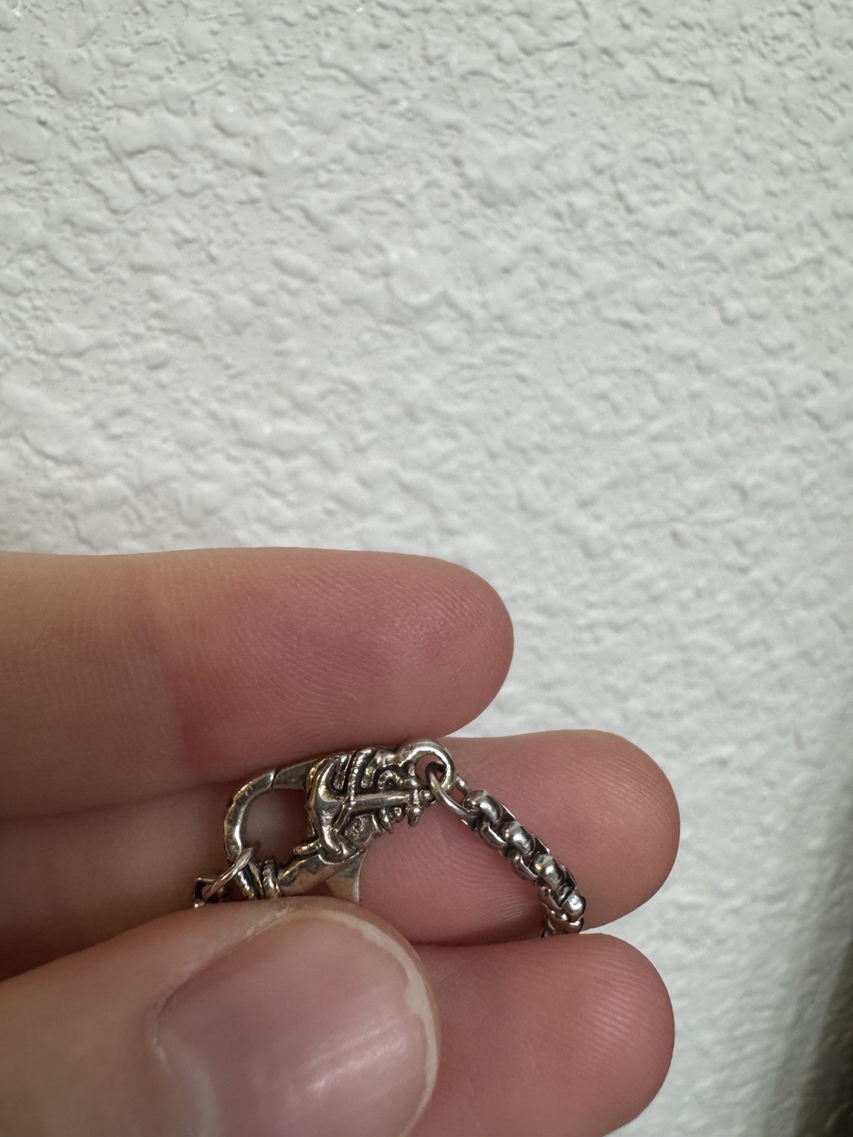 Clocks And Colours Hook Line And Sinker Anchor Necklace – Rare