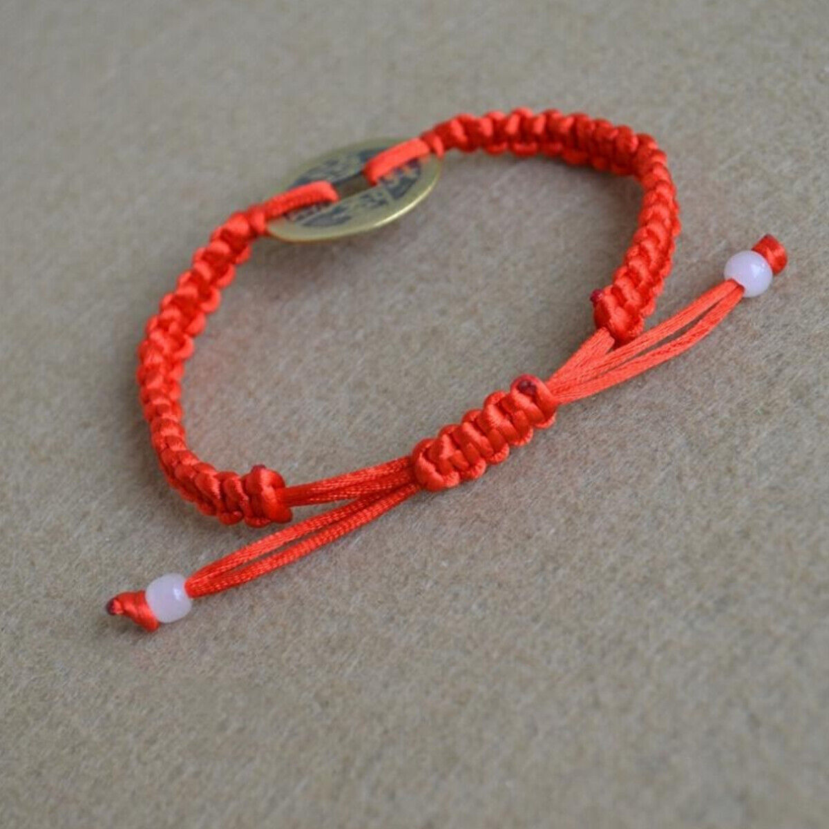 Men Women Chinese Feng Shui Red String Wealth Lucky Charms Bracelet Lover Gift