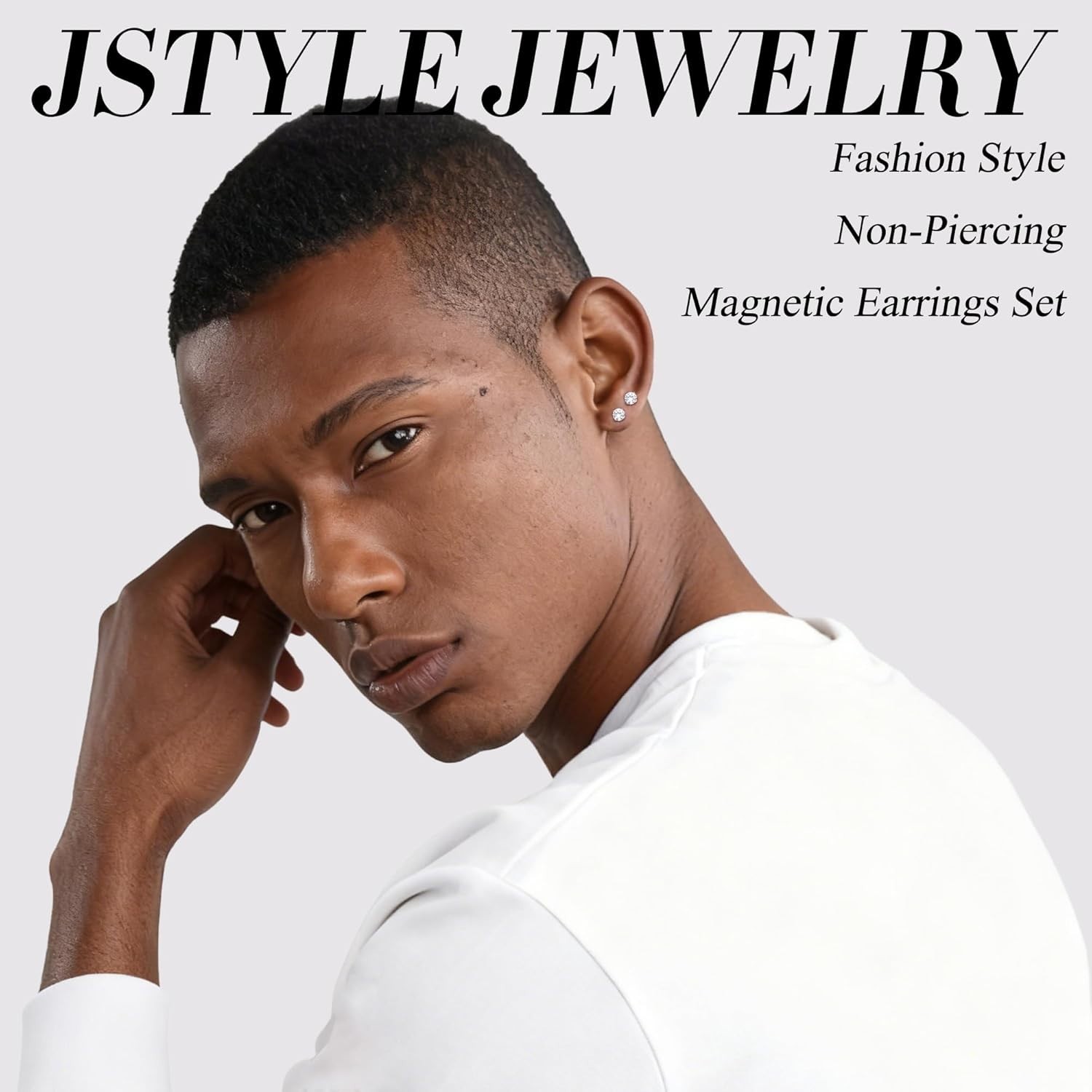 Fashionable Non-Pierced Magnetic Earrings Set – Perfect Gift for All Occasions