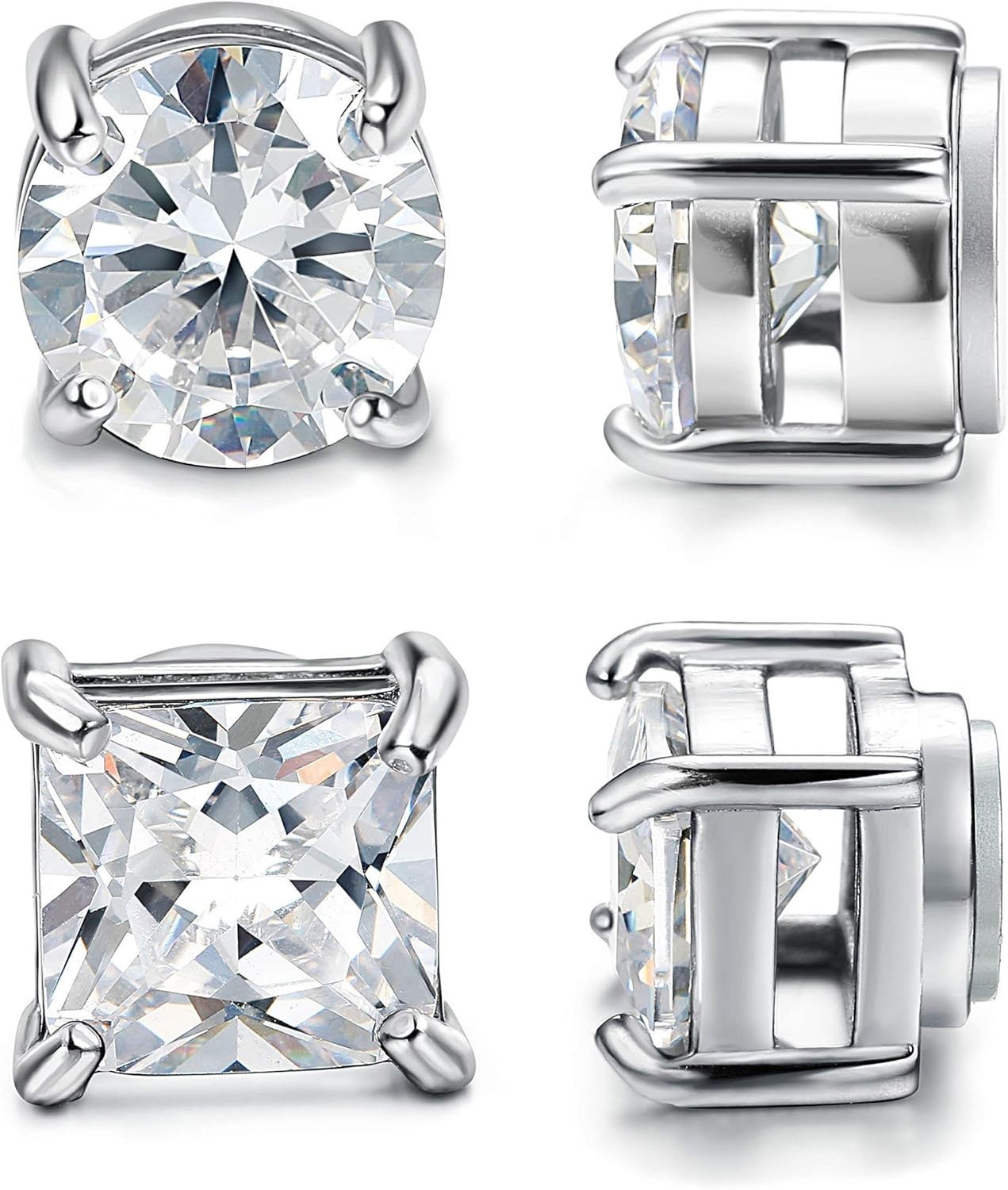 Fashionable Non-Pierced Magnetic Earrings Set – Perfect Gift for All Occasions
