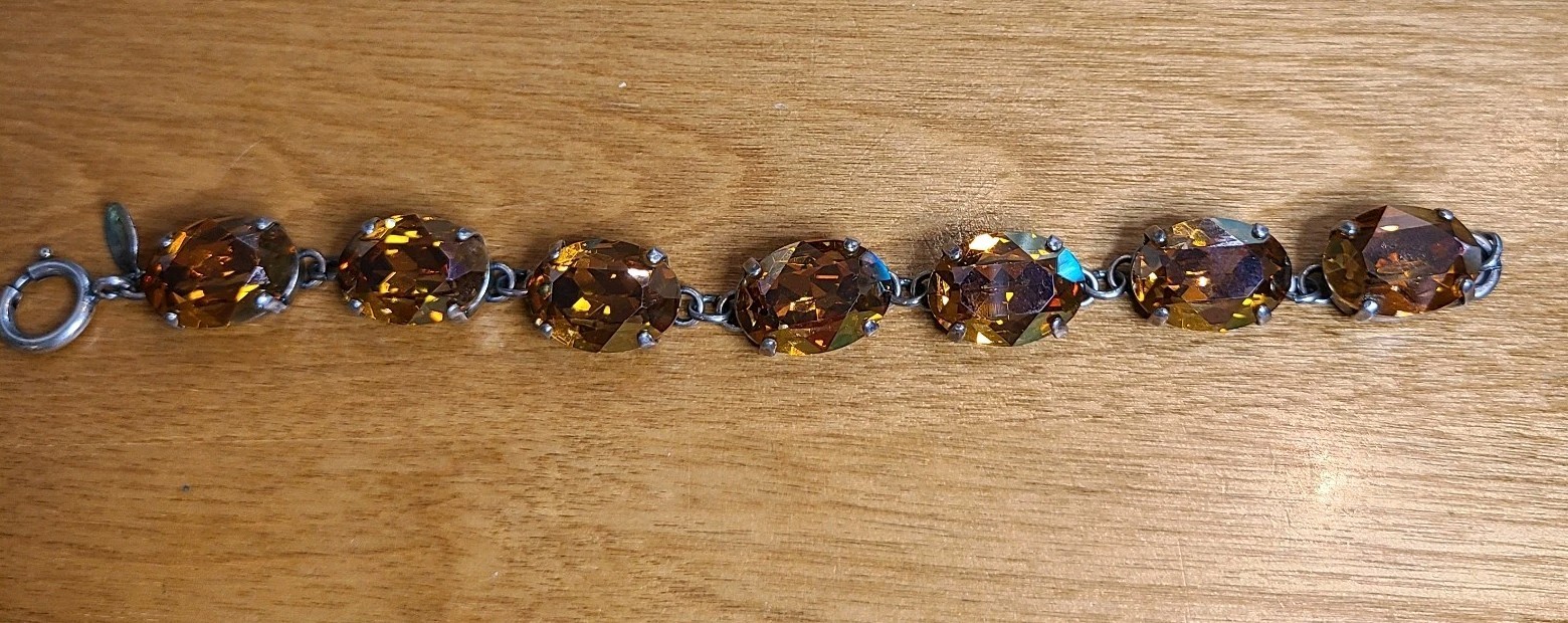 CATHERINE POPESCO Crystal Bracelet France La Vie Parisienne