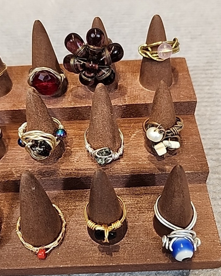 Jewelry 18 Wire Wrapped Celtic Theme Rings Sized See Description Lot #153