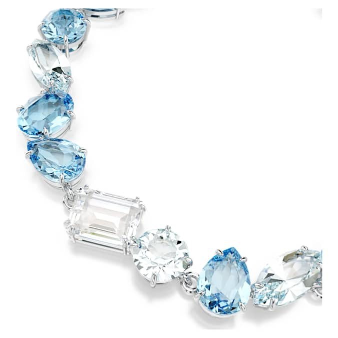 Swarovski Gema Bracelet Mixed-cut, glittering and dazzling, rhodium-plated