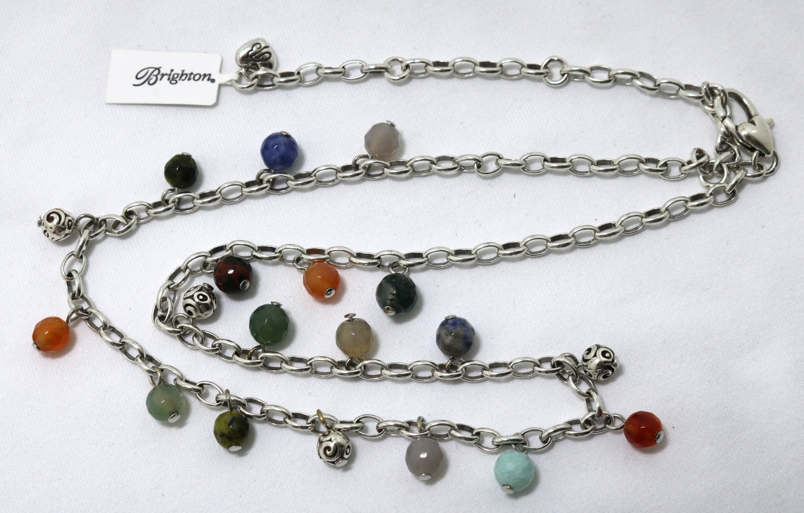 Brighton CONTEMPO DESERT SKY NWT $226 Colorful Beaded Necklace Earrings Set