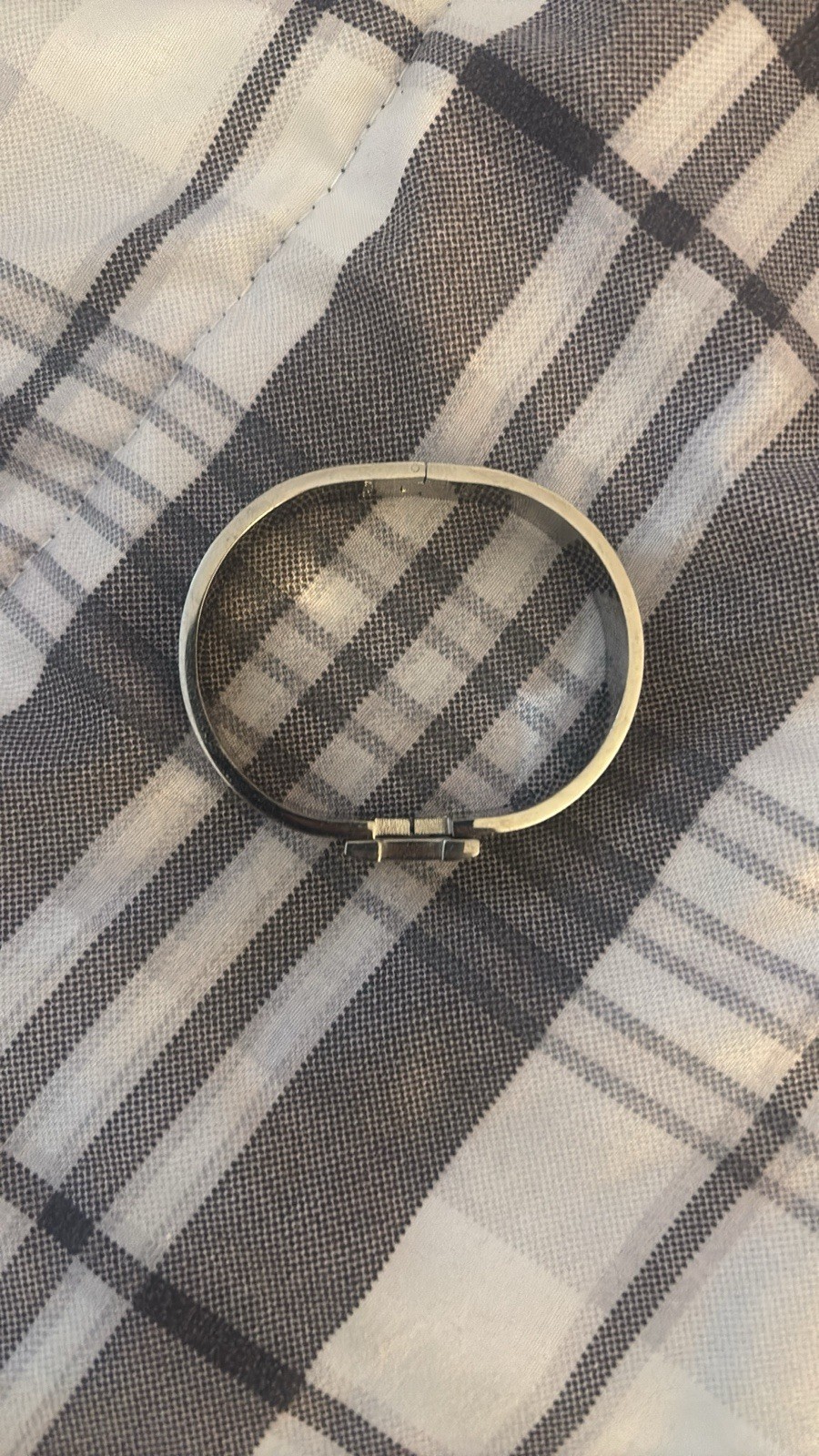HERMÈS Clic H bangle bracelet pre owned in excellent condition w dust bag