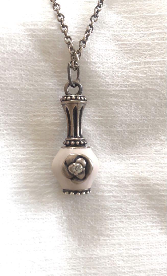ANNA SUI Vase Motif Necklace Pendant [RARE]